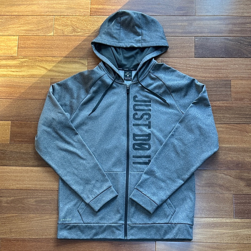 Nike Charcoal Full-Zip Hoodie
